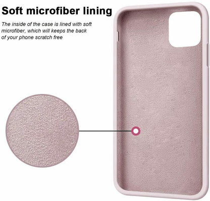 Key Soft Silicon Case Cover for iPhone 11/11 Pro - Pink - image 2