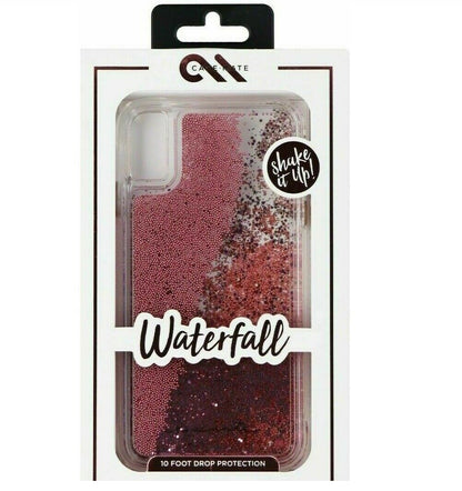CaseMate Waterfall Case Cover for iPhone X/XS - Rose Glow - image 2