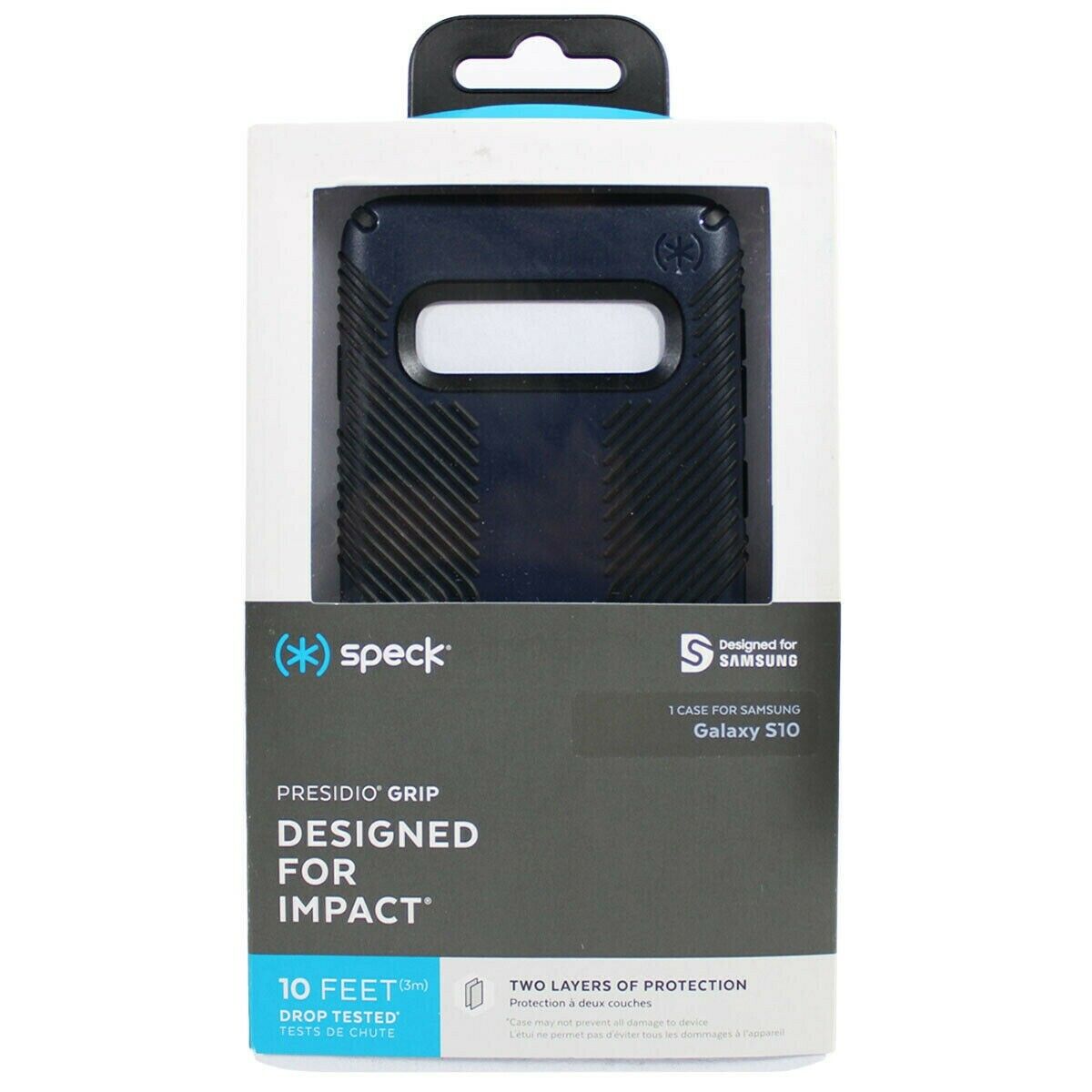 Speck Presidio Case Cover For Galaxy S10 - Black