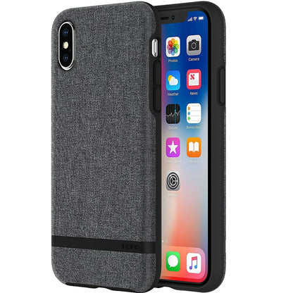 Incipio Esquire Series Fabric Texture Hard Case Cover for iPhone X/XS - Gray - image 4