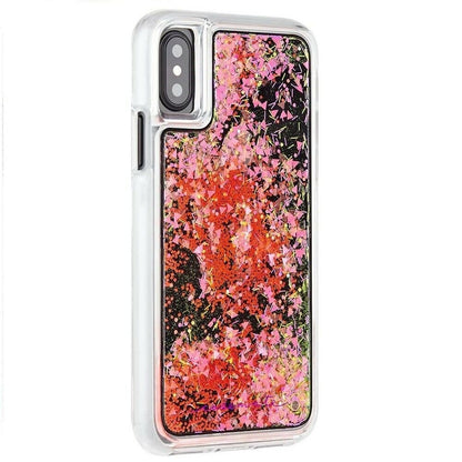 CaseMate Waterfall Case Cover for iPhone X/XS - Dark Pink Glow - image 5