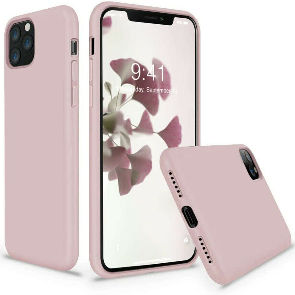 Key Soft Silicon Case Cover for iPhone 11/11 Pro - Pink