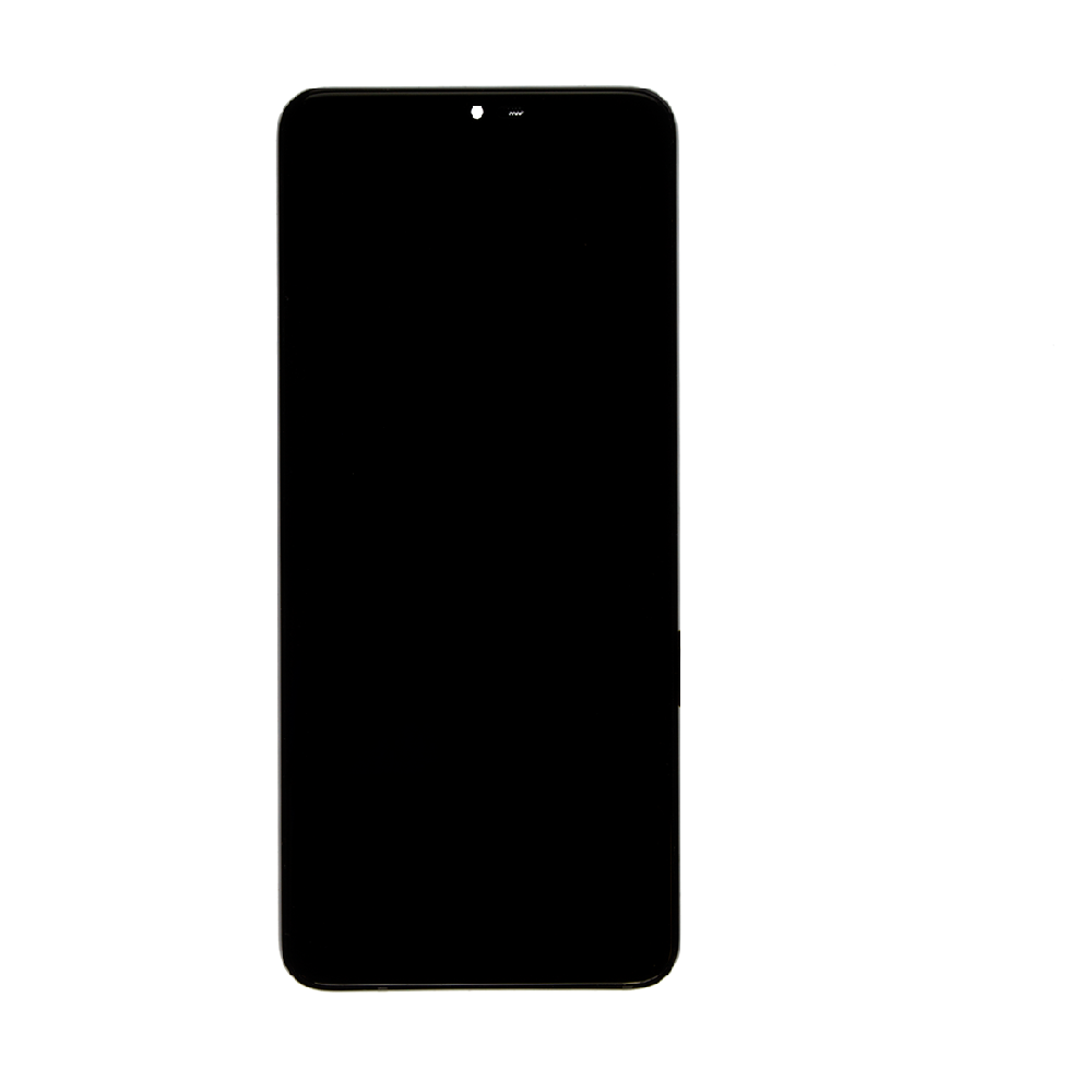 LCD and Touch Screen Digitizer with frame for LG G7 ThinQ - Black (OEM Refurbished)