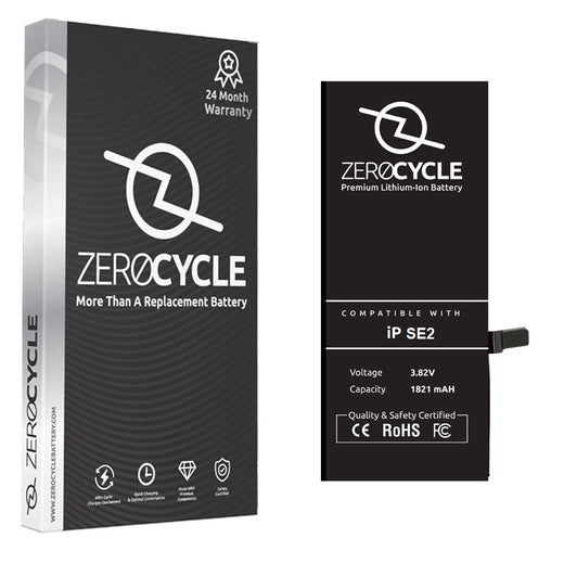 ZeroCycle Battery for iPhone SE (2020) 1821mAH Li-Ion Premium