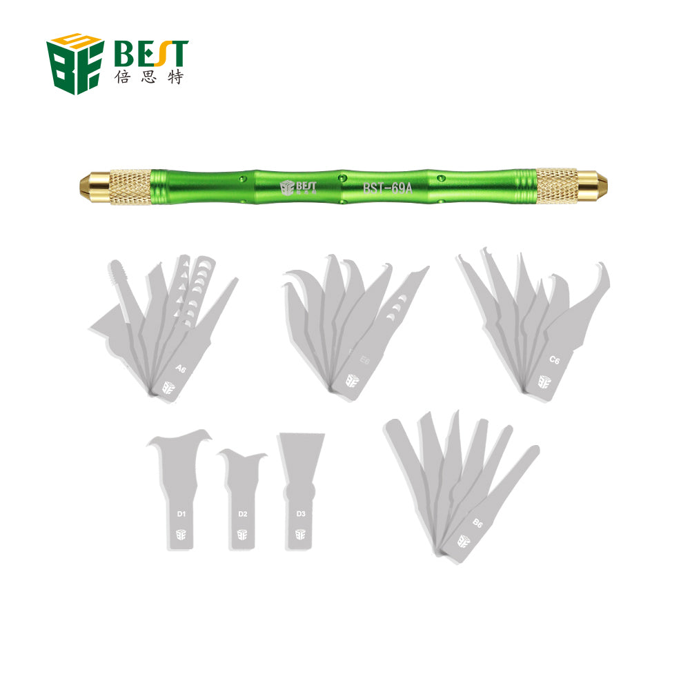 27 in 1 Remove CPU BGA IC Chip Repair Tool Thin Blade Mainboard Disassemble