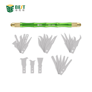 27 in 1 Remove CPU BGA IC Chip Repair Tool Thin Blade Mainboard Disassemble